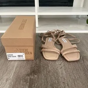 Steve Madden Shoes Steve Madden Garvan Sand Suede Gladiator